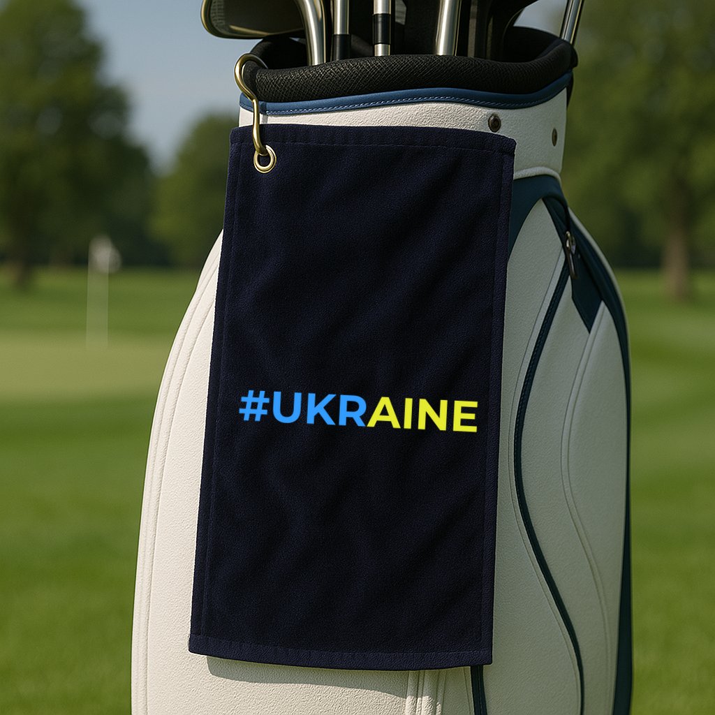 #UKRAINE Golf Towel
