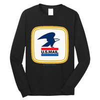 Usps Us Mail Left Chest Long Sleeve Shirt