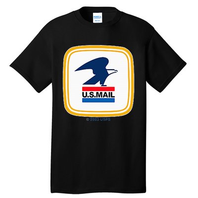 Usps Us Mail Left Chest Tall T-Shirt