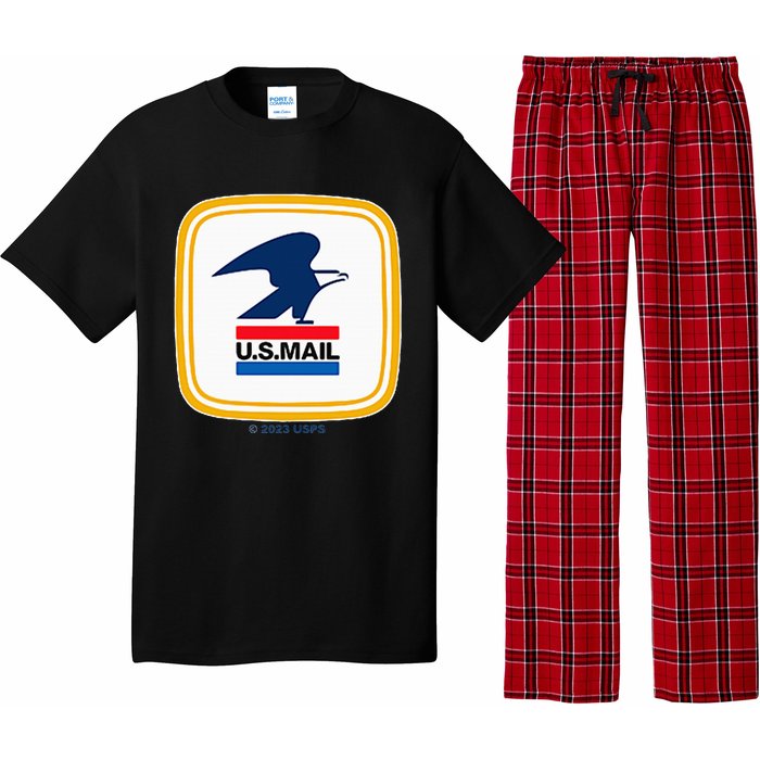 Usps Us Mail Left Chest Pajama Set