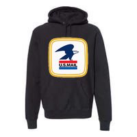 Usps Us Mail Left Chest Premium Hoodie