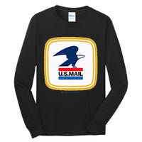 Usps Us Mail Left Chest Tall Long Sleeve T-Shirt