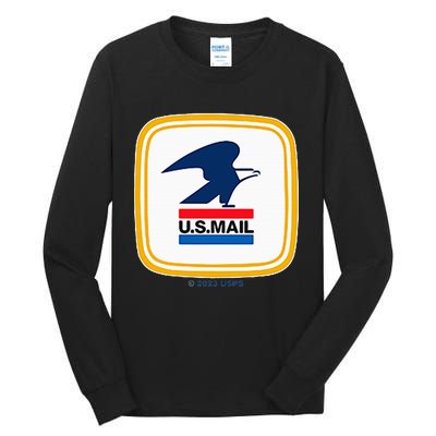 Usps Us Mail Left Chest Tall Long Sleeve T-Shirt