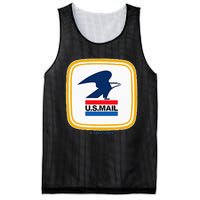 Usps Us Mail Left Chest Mesh Reversible Basketball Jersey Tank