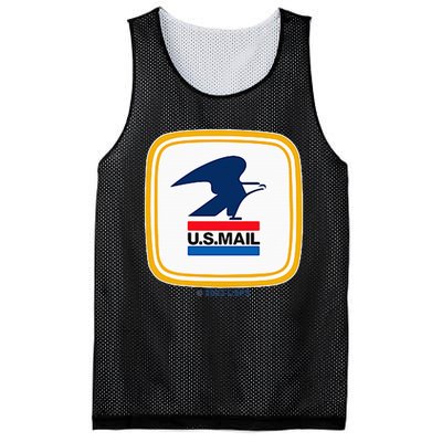 Usps Us Mail Left Chest Mesh Reversible Basketball Jersey Tank