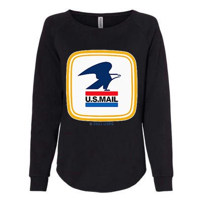 Usps Us Mail Left Chest Womens California Wash Sweatshirt