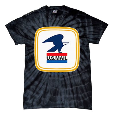 Usps Us Mail Left Chest Tie-Dye T-Shirt