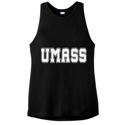 Umass Ladies PosiCharge Tri-Blend Wicking Tank