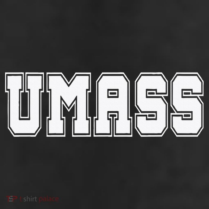 Umass 7 Panel Mesh Trucker Snapback Hat