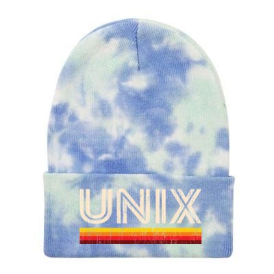 Unix Tie Dye 12in Knit Beanie