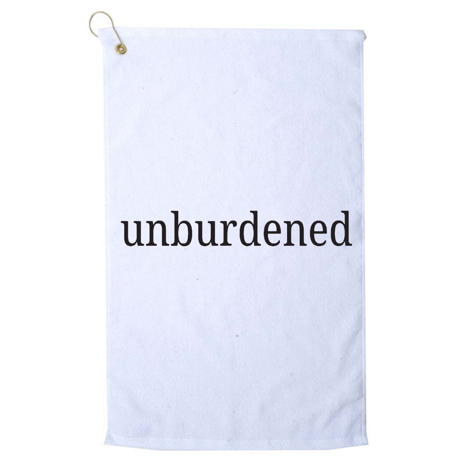 Unburdened Golf Towel