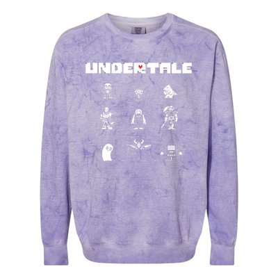 Undertale Colorblast Crewneck Sweatshirt