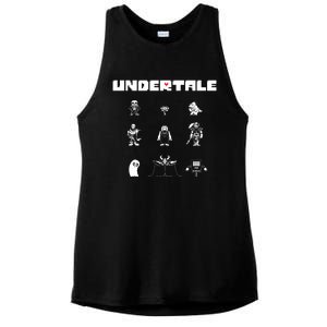 Undertale Ladies PosiCharge Tri-Blend Wicking Tank