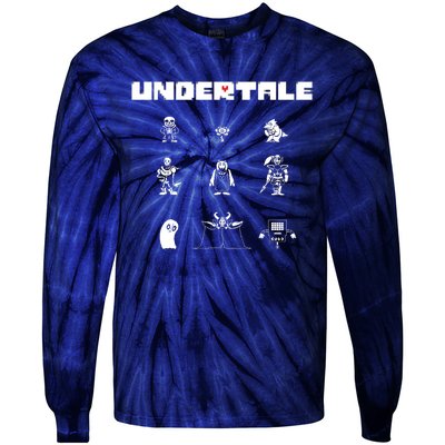 Undertale Tie-Dye Long Sleeve Shirt