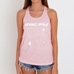 Undertale Women's Knotted Racerback Tank