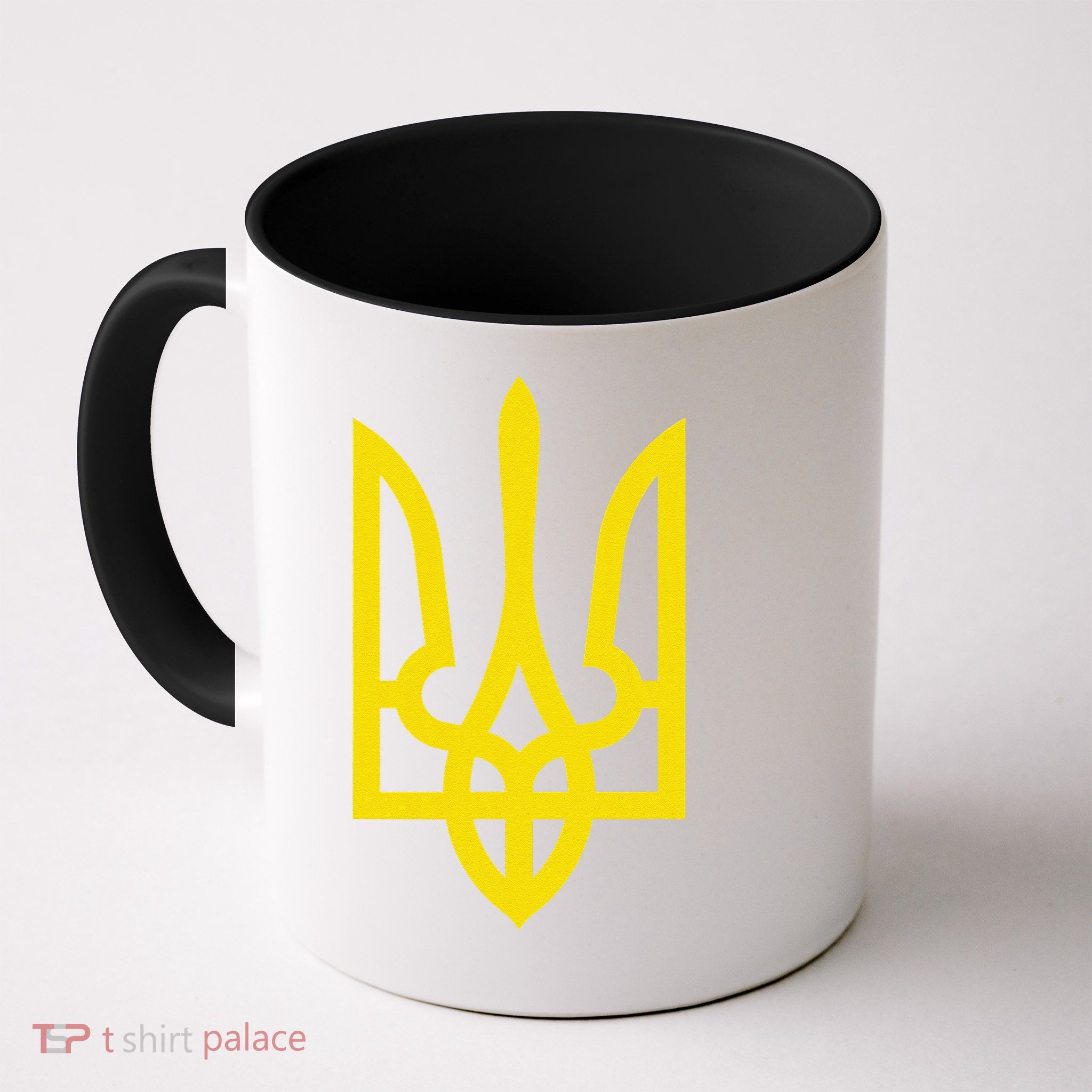 Ukraine Ukrainian National Trident Support Democracy Peace Coffee Mug