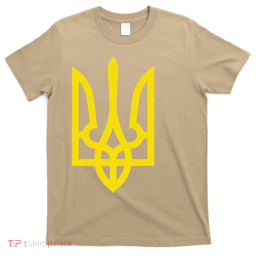 Ukraine Ukrainian National Trident Support Democracy Peace T-Shirt