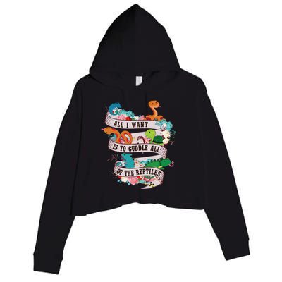 Untitled1 Crop Fleece Hoodie