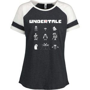 Undertale Enza Ladies Jersey Colorblock Tee