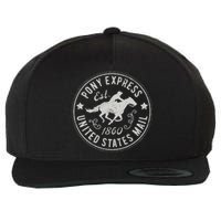 Usps Usps Pony Express Wool Snapback Cap