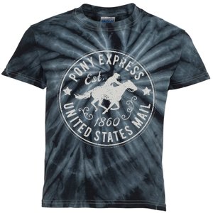 Usps Usps Pony Express Kids Tie-Dye T-Shirt