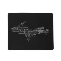 UP Upper Peninsula Michigan Word Collage Yoopers Favorite Mousepad