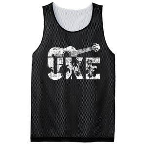 Uke Ukulele Player Ukulelist Music Guitarist Mesh Reversible Basketball Jersey Tank