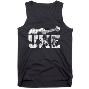 Uke Ukulele Player Ukulelist Music Guitarist Tank Top