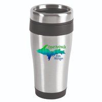 Up Upper Peninsula Michigan Ombre Yoopers 906 16oz Travel Tumbler