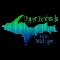 Up Upper Peninsula Michigan Ombre Yoopers 906 16oz Travel Tumbler