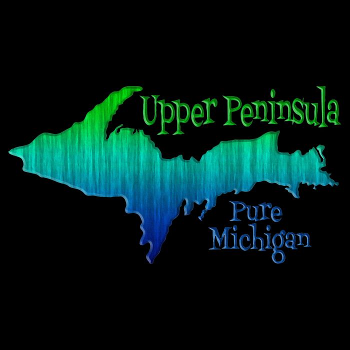 Up Upper Peninsula Michigan Ombre Yoopers 906 16oz Travel Tumbler