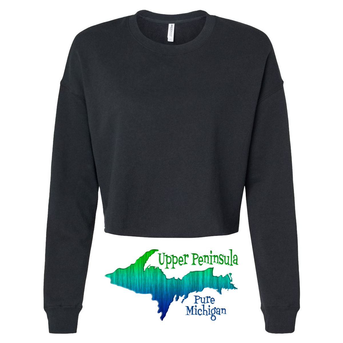 Up Upper Peninsula Michigan Ombre Yoopers 906 Stripe Pom Pom Beanie