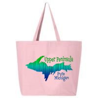 Up Upper Peninsula Michigan Ombre Yoopers 906 25L Jumbo Tote