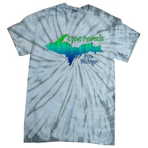 Up Upper Peninsula Michigan Ombre Yoopers 906 Tie-Dye T-Shirt