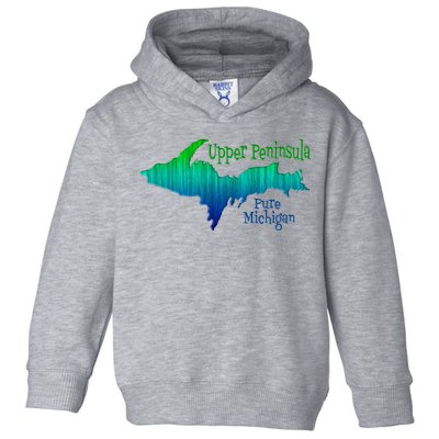 Up Upper Peninsula Michigan Ombre Yoopers 906 Toddler Hoodie