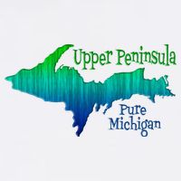 Up Upper Peninsula Michigan Ombre Yoopers 906 Cool Comfort Performance Bucket Hat