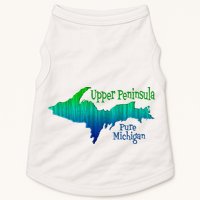 Up Upper Peninsula Michigan Ombre Yoopers 906 Doggie Tank