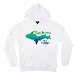 Up Upper Peninsula Michigan Ombre Yoopers 906 Hoodie