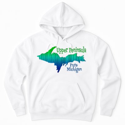 Up Upper Peninsula Michigan Ombre Yoopers 906 Hoodie