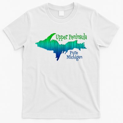 Up Upper Peninsula Michigan Ombre Yoopers 906 T-Shirt