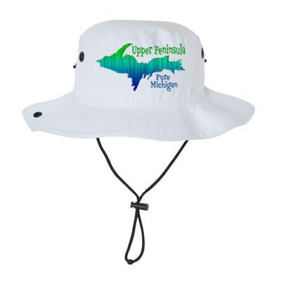 Up Upper Peninsula Michigan Ombre Yoopers 906 Bucket Hat