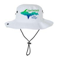Up Upper Peninsula Michigan Ombre Yoopers 906 Bucket Hat