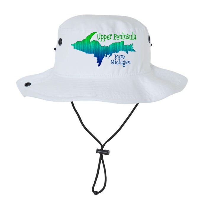 Up Upper Peninsula Michigan Ombre Yoopers 906 Bucket Hat