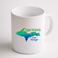Up Upper Peninsula Michigan Ombre Yoopers 906 Mug