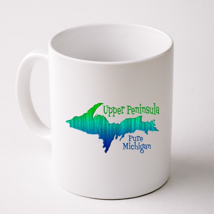 Up Upper Peninsula Michigan Ombre Yoopers 906 Mug