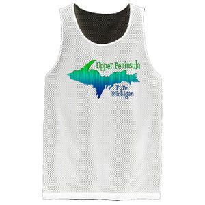 Up Upper Peninsula Michigan Ombre Yoopers 906 Mesh Reversible Basketball Jersey Tank