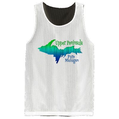 Up Upper Peninsula Michigan Ombre Yoopers 906 Mesh Reversible Basketball Jersey Tank