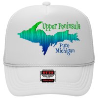 Up Upper Peninsula Michigan Ombre Yoopers 906 Hat