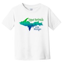 Up Upper Peninsula Michigan Ombre Yoopers 906 Toddler T-Shirt