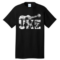 Uke Ukulele Player Ukulelist Music Guitarist Tall T-Shirt